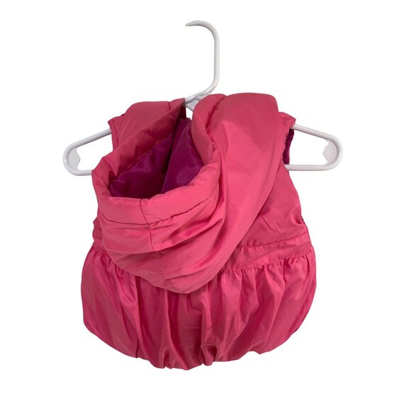 Vintage Coogi Girls Infant Baby Size 3 6 months Pink puffer Vest Winter Ski Jack - Picture 3 of 3